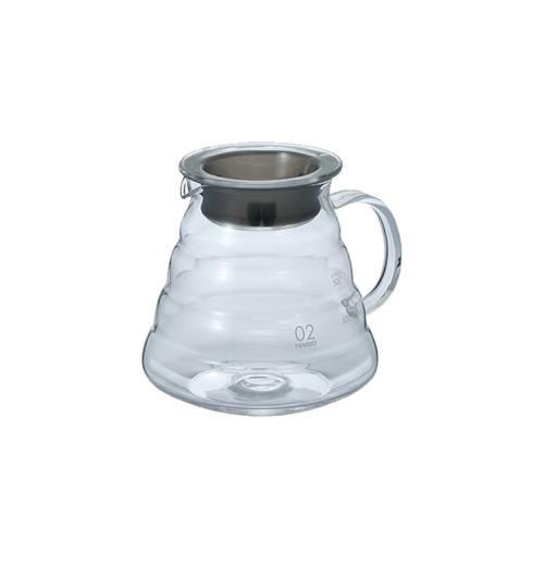Carafe support en verre pour dripper V60 600 ml