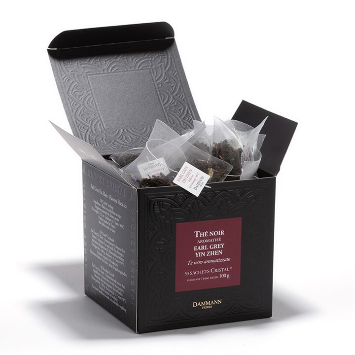 Anbassa Artisan Torrefacteur Cafe Dammann Earl Grey Yin Zhen Gourmand 50 Sachets Cristal (1) Min